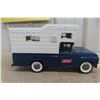 Image 1 : Buddy L Camper/Pickup Truck Pressed Steel 1960s or 70s 14'' Long w/ Box