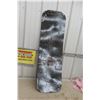 Image 6 : Gillette Tires Batteries Accessories Porcelain Sign 15'' x 48'' Vintage???