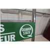 Image 5 : Quaker State Motor Oil 2 Tier Rack. Rack Size 28'' x 27'', Sign 