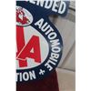 Image 12 : Dominion Automobile Association Painted Metal 2 Sided Sign 