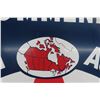 Image 4 : Dominion Automobile Association Painted Metal 2 Sided Sign 