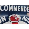 Image 8 : Dominion Automobile Association Painted Metal 2 Sided Sign 