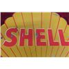 Image 3 : Vintage Shell Clam Painted Metal Sign 21'' x 21'' 