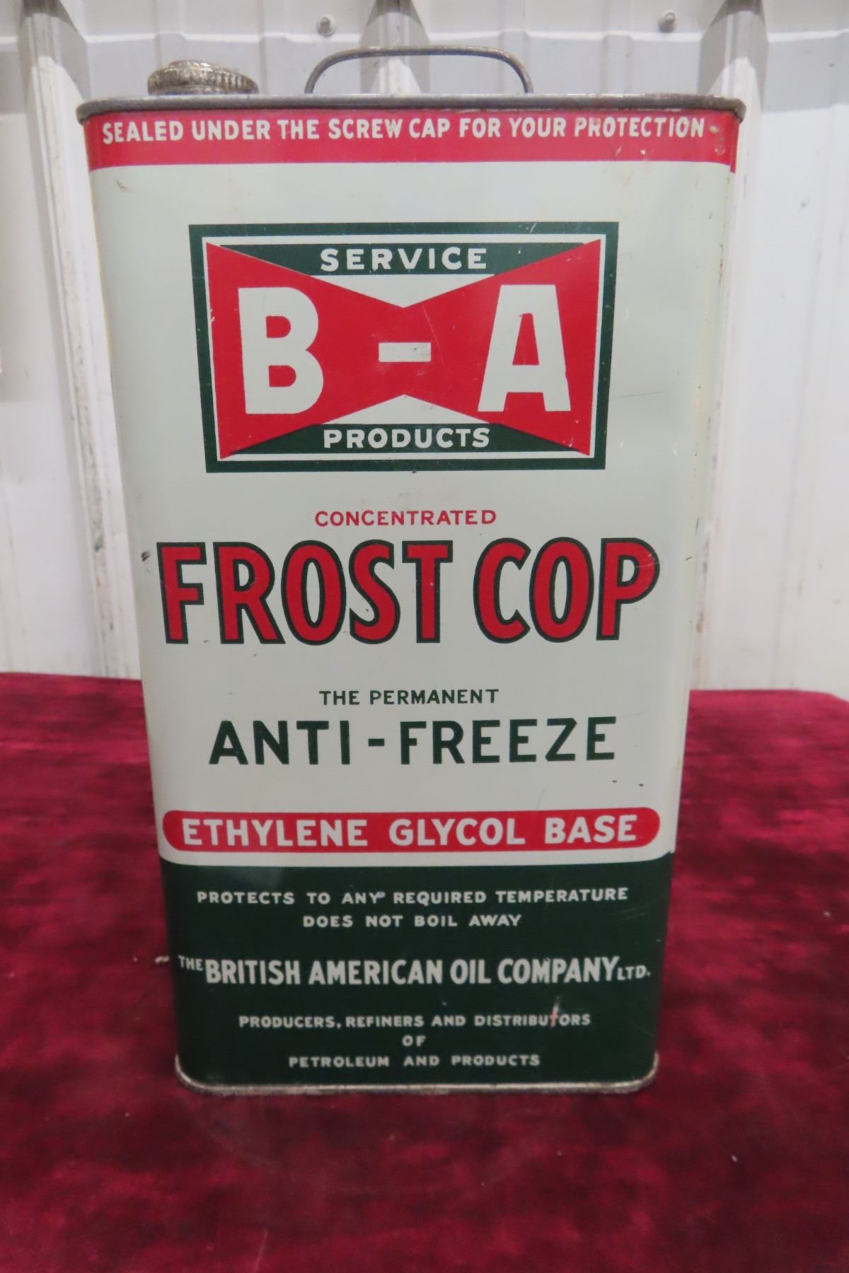 Ba Cop BA Frost Cop Antifreeze 1 Gallon Can