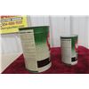 Image 4 : 2 Hot Shot Antifreeze Cans (1) Quart & (1) Gallon No Top 