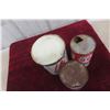 Image 7 : (2) Purity 99 Oil Quart Cans, (1) Royalite 5lbs Grease Can 