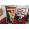 Image 3 : 5 BA Cans: (1) 1lbs Grease Can, (4) Motor Oil Quart 