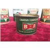 Image 4 : 5 BA Cans: (1) 1lbs Grease Can, (4) Motor Oil Quart 
