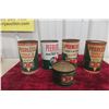 Image 6 : 5 BA Cans: (1) 1lbs Grease Can, (4) Motor Oil Quart 