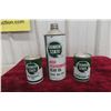 Image 1 : 3 Quaker State Cans (1) Quart Gear Oil, (2) Outboard 10oz 