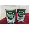 Image 3 : 3 Quaker State Cans (1) Quart Gear Oil, (2) Outboard 10oz 