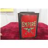 Image 2 : Empire Oil Can 1940s 7'' x 5'' x 5'' 