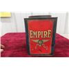 Image 4 : Empire Oil Can 1940s 7'' x 5'' x 5'' 