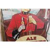 Image 4 : Drewrys Ale Beer Metal Tin Sign with Mountie Drinking Beer