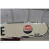 Image 5 : Pepsi Cola Café Porcelain Sign 1940s 67'' x 9 1/2'' 