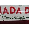 Image 4 : Drink Canada Dry Beverages Porcelain Sign 1940s 