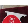 Image 7 : Enjoy Red Rock Cola Metal 2 Sided Flange Copyright 1955 17 1/2'' 