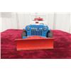 Image 4 : Tonka 24-Hour Service Wrecker Jeep with Snow Plow Pressed Steel 