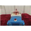 Image 5 : Tonka 24-Hour Service Wrecker Jeep with Snow Plow Pressed Steel 