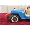 Image 7 : Tonka 24-Hour Service Wrecker Jeep with Snow Plow Pressed Steel 