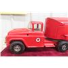 Image 10 : Buddy L Texaco Tanker Truck and Trailer Pressed Steel 1950s/60s 24" Long