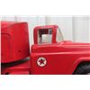Image 4 : Buddy L Texaco Tanker Truck and Trailer Pressed Steel 1950s/60s 24" Long