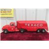 Image 9 : Buddy L Texaco Tanker Truck and Trailer Pressed Steel 1950s/60s 24" Long