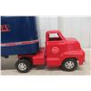 Image 2 : Buckeye Dunwell Red Star Express Truck and Trailer Pressed Steel 