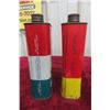 Image 4 : 2 White Rose Outboard Motor Oil Quart Cans 