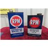 Image 1 : 2 RPM Outboard Oil Quart Cans 