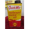 Image 2 : 2 Outboard Motor Oil Quart Cans (1) Veedol, (1) Shell 