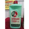 Image 3 : 2 BA Outboard Oil Quart Cans (1) Plastic, (1) Metal 
