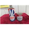 Image 1 : 2 Outboard Oil Cans (1) AC Quart, (1) Humble Pint, Both with Product. 