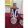 Image 2 : 2 Outboard Oil Cans (1) AC Quart, (1) Humble Pint, Both with Product. 