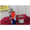 Image 6 : 2 Outboard Oil Cans (1) AC Quart, (1) Humble Pint, Both with Product. 