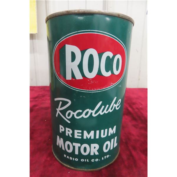 Roco Premium Motor Oil Can 1 Quart 