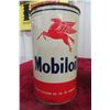 Image 3 : 2 Oil Quart Cans (1) Pennzoil Be Oil Wise, (1) Mobiloil 