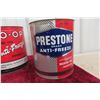 Image 4 : (3) 1 Gallon Antifreeze Cans: Shell, Coop, Prestone 