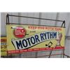 Image 2 : Whiz Motor Rhythm Additive Can Rack 2 Tier 2 Signs 26'' High x 15'' Wide