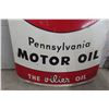 Image 6 : Vintage Amalie Pennsylvania Motor Oil Diecut Tin Sign, Large and In 