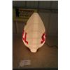 Image 5 : Shell Milk Glass Gas Pump Globe Scallop Shell Shape 1930s with 