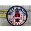 Image 2 : Mileage Gasoline Reproduction Gas Pump Globe, Lights Up,  with 