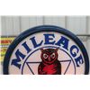 Image 4 : Mileage Gasoline Reproduction Gas Pump Globe, Lights Up,  with 