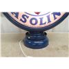 Image 6 : Mileage Gasoline Reproduction Gas Pump Globe, Lights Up,  with 