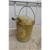 Image 2 : White Rose Gas Pail , 8 Oil Bottle Carry Rack 