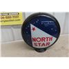 Image 5 : North Star Reproduction Gas Pump Globe with Advertising on 