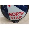 Image 6 : North Star Reproduction Gas Pump Globe with Advertising on 