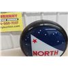 Image 7 : North Star Reproduction Gas Pump Globe with Advertising on 