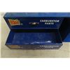 Image 8 : Vintage Holley Carburetor Metal Cabinet 9 1/2'' x 24'' x 6 1/2'' 