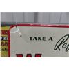 Image 3 : Wynola Metal Tin Sign 'A Real Cola Drink' 1950s 19'' x 27'' 